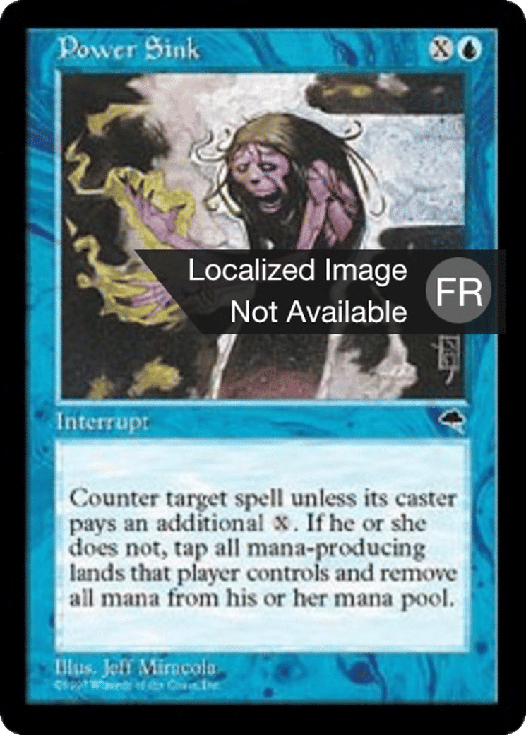 Siphon d'énergie — Tempest — Magic: The Gathering