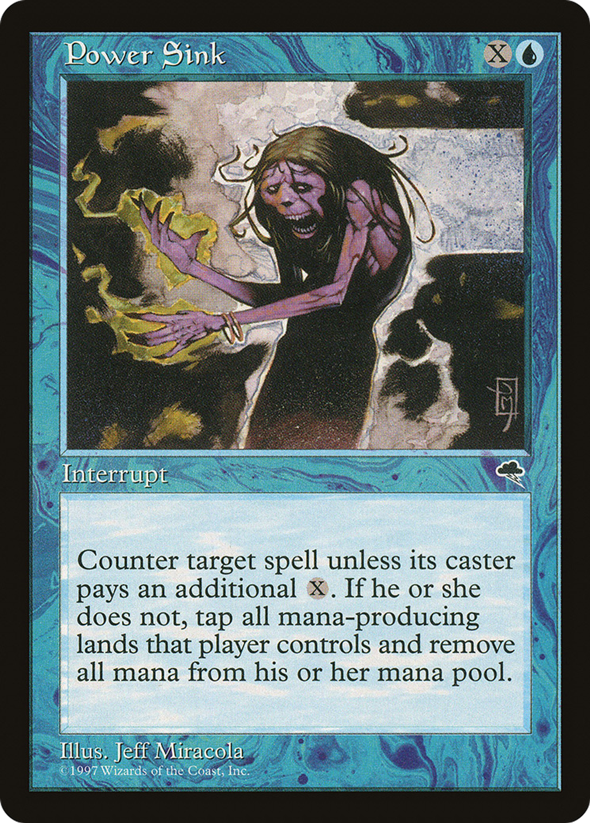 Power Sink — Tempest — Magic: The Gathering