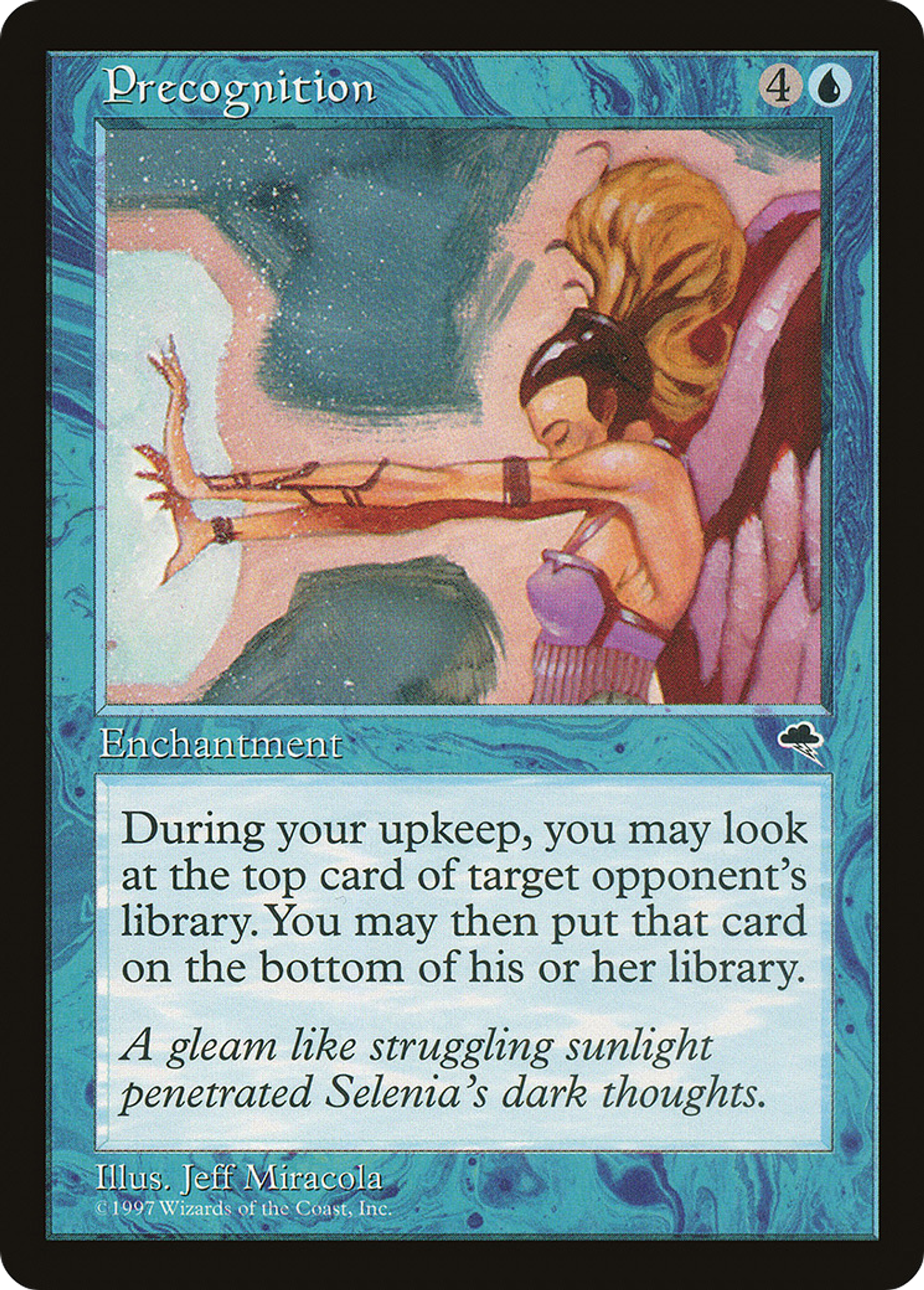 Precognition — Tempest — Magic: The Gathering