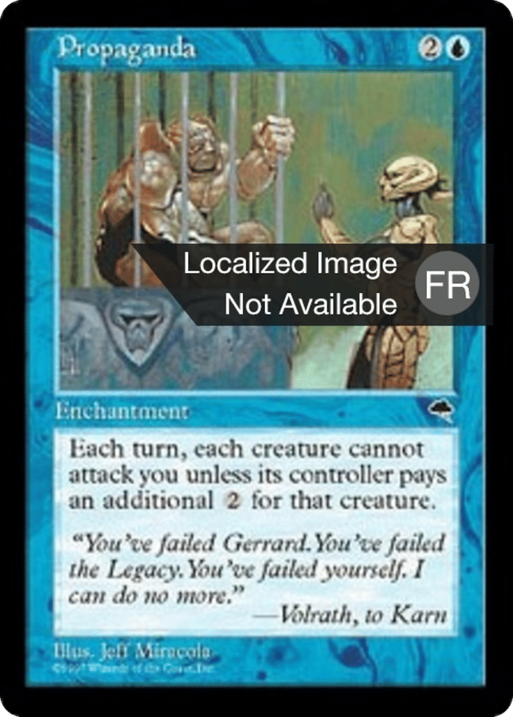 Propagande — Tempest — Magic: The Gathering