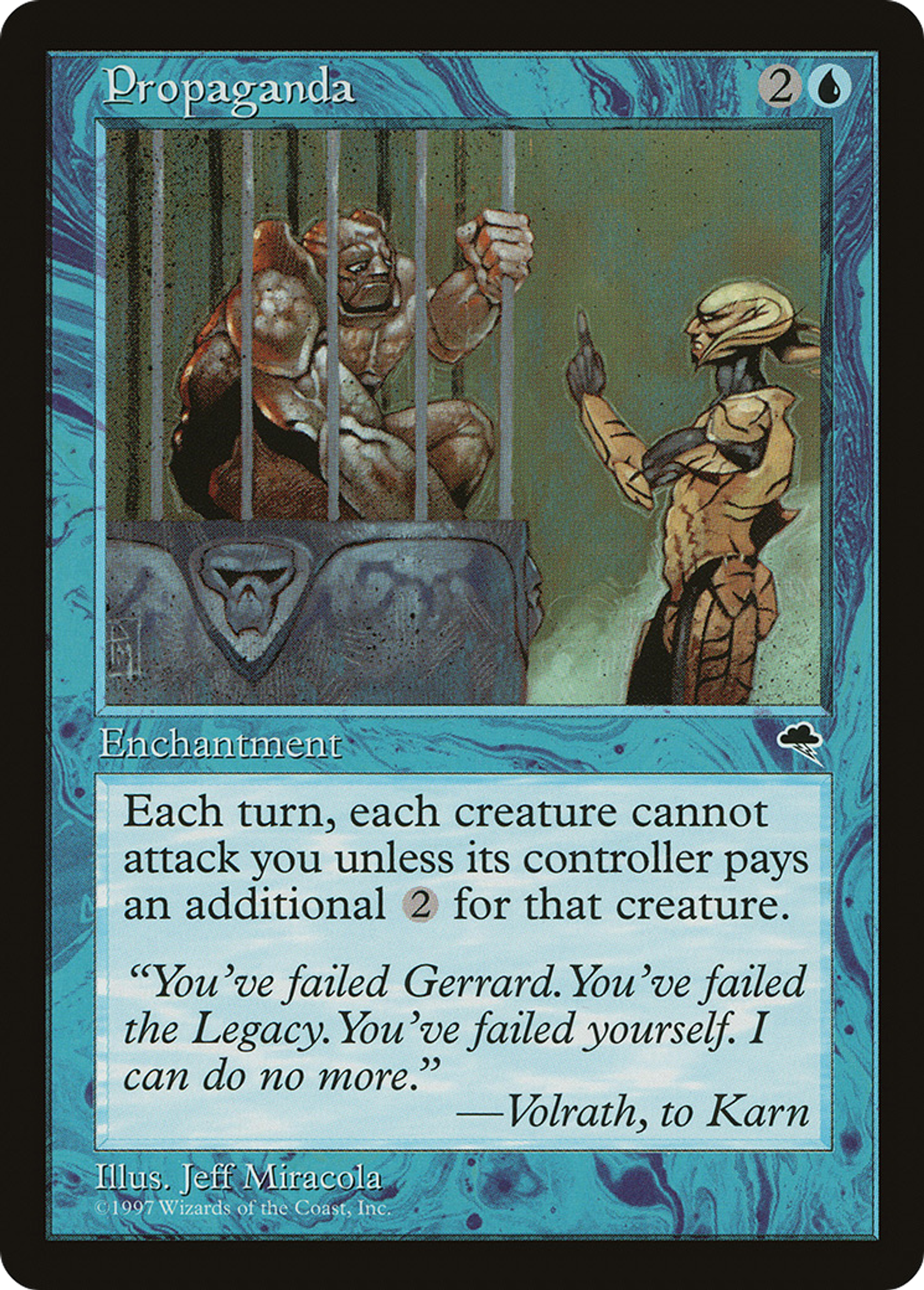 Propaganda — Tempest — Magic: The Gathering