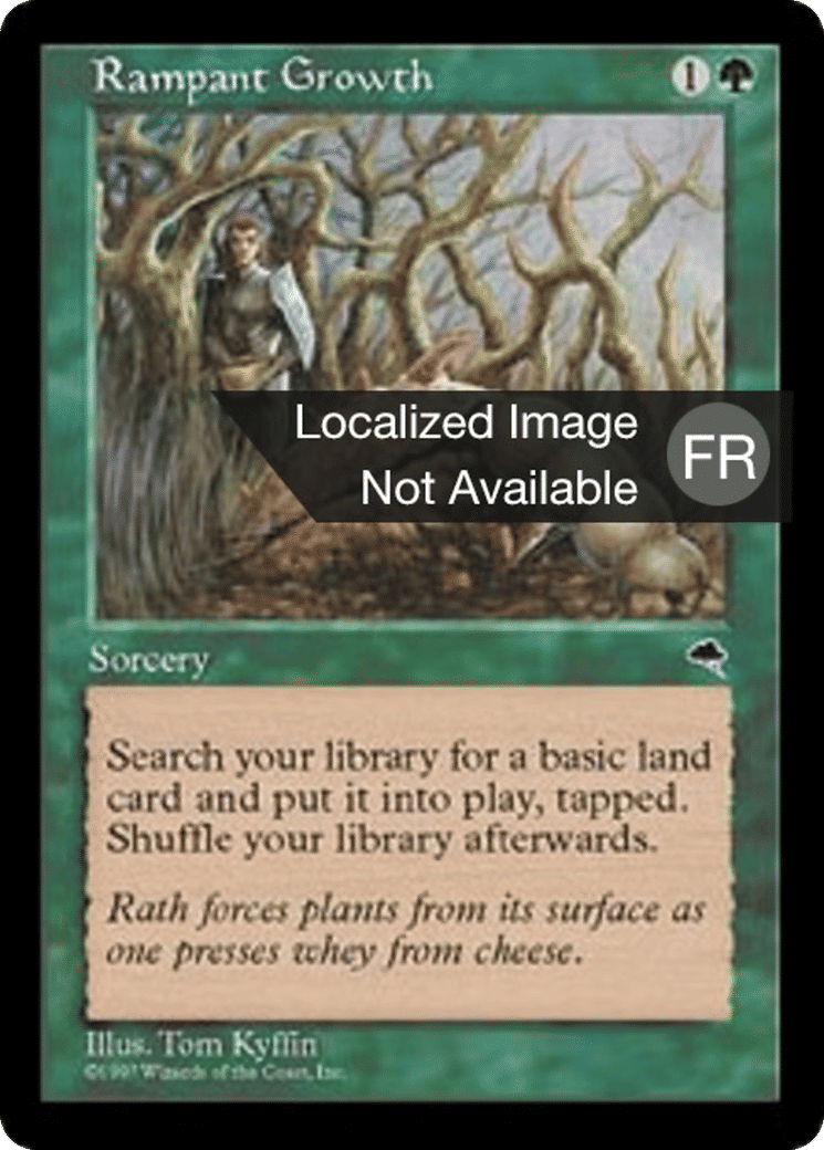 Croissance luxuriante — Tempest — Magic: The Gathering