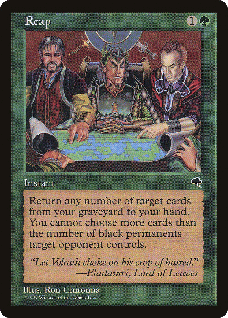 Reap — Tempest — Magic: The Gathering