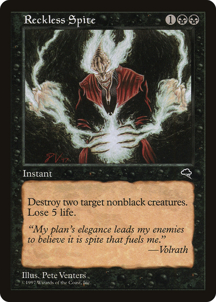Reckless Spite — Tempest — Magic: The Gathering