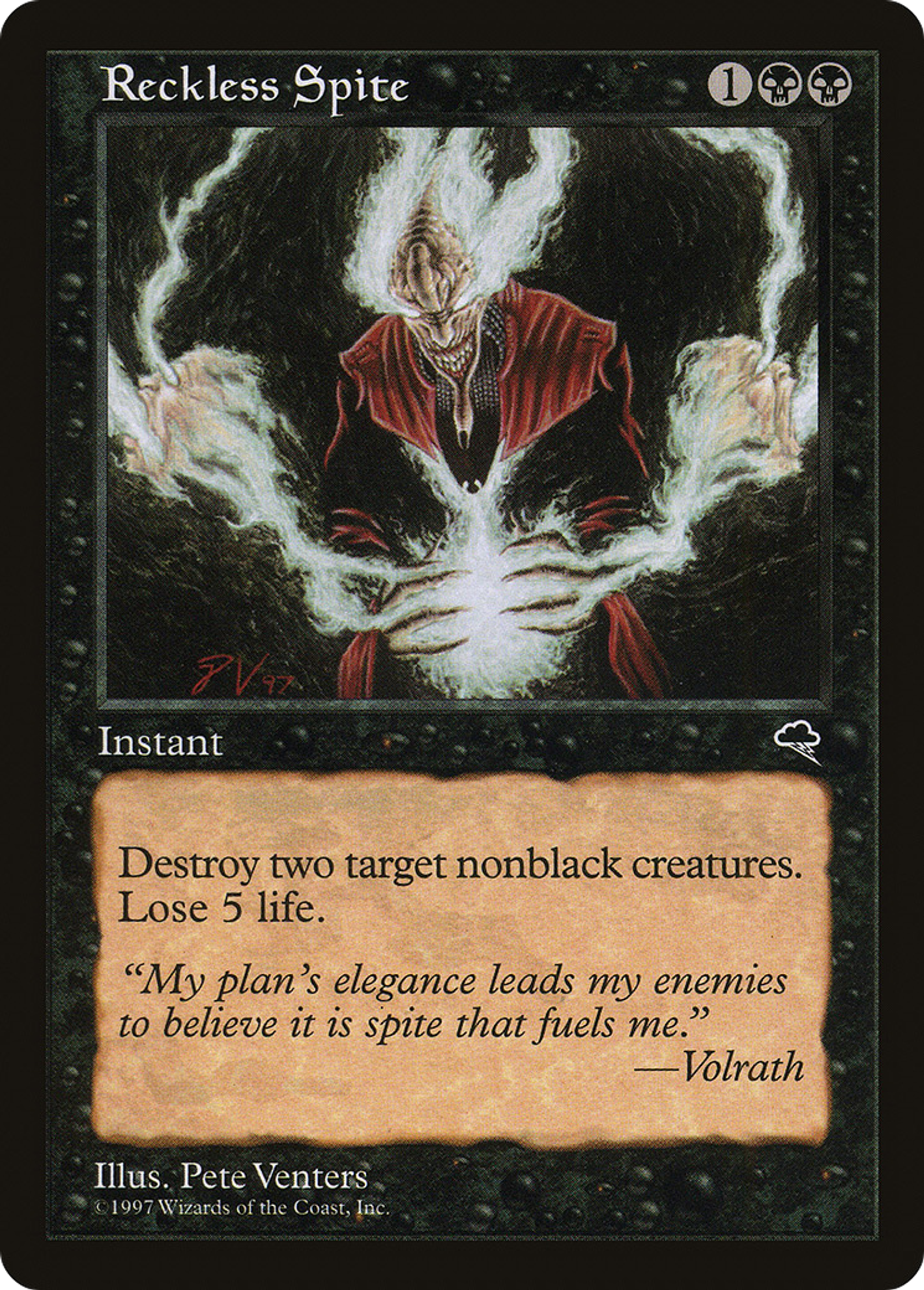 Reckless Spite — Tempest — Magic: The Gathering