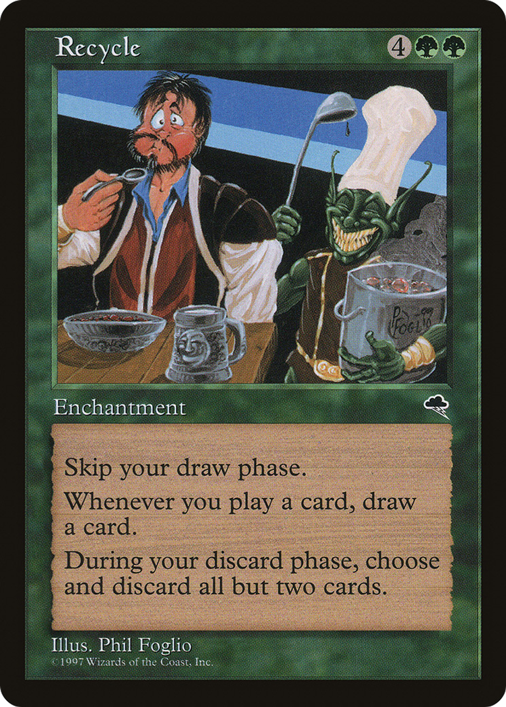 Recycle — Tempest — Magic: The Gathering