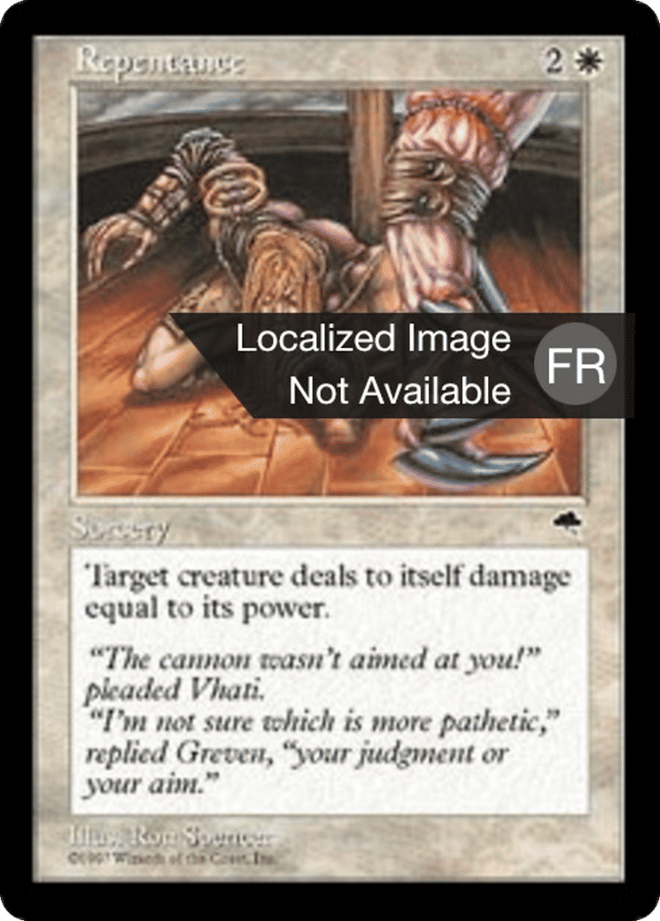 Repentir — Tempest — Magic: The Gathering