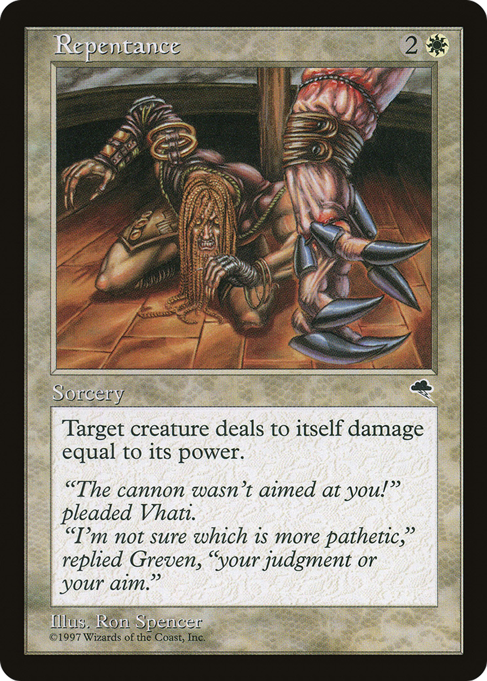 Repentance — Tempest — Magic: The Gathering