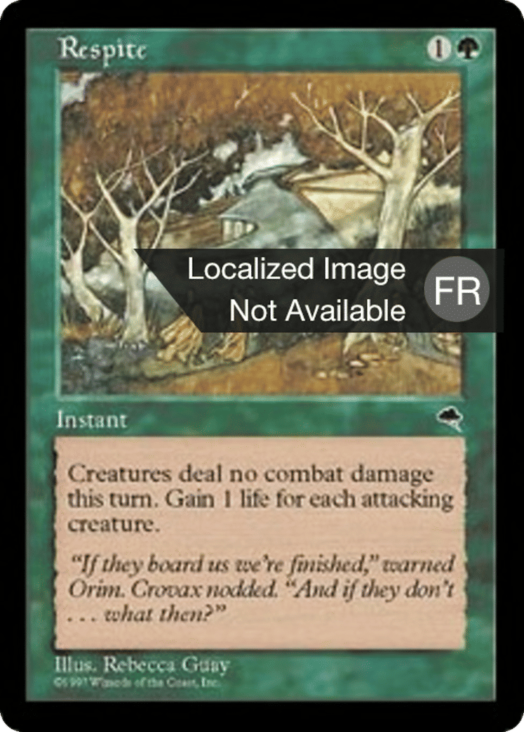 Répit — Tempest — Magic: The Gathering