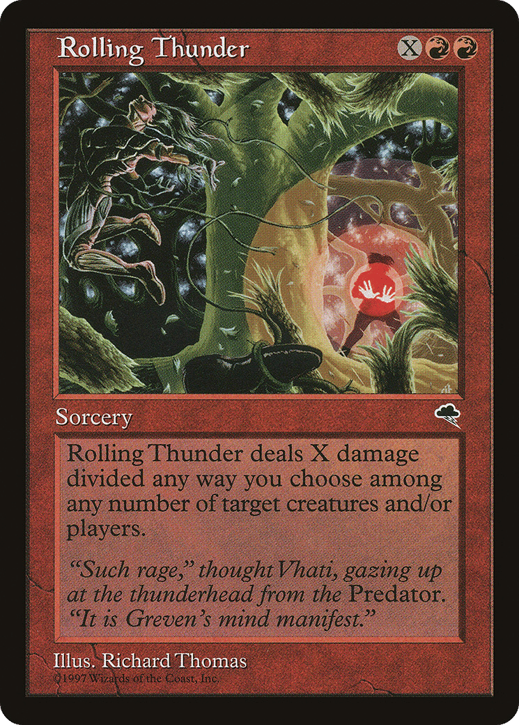 Rolling Thunder — Tempest — Magic: The Gathering