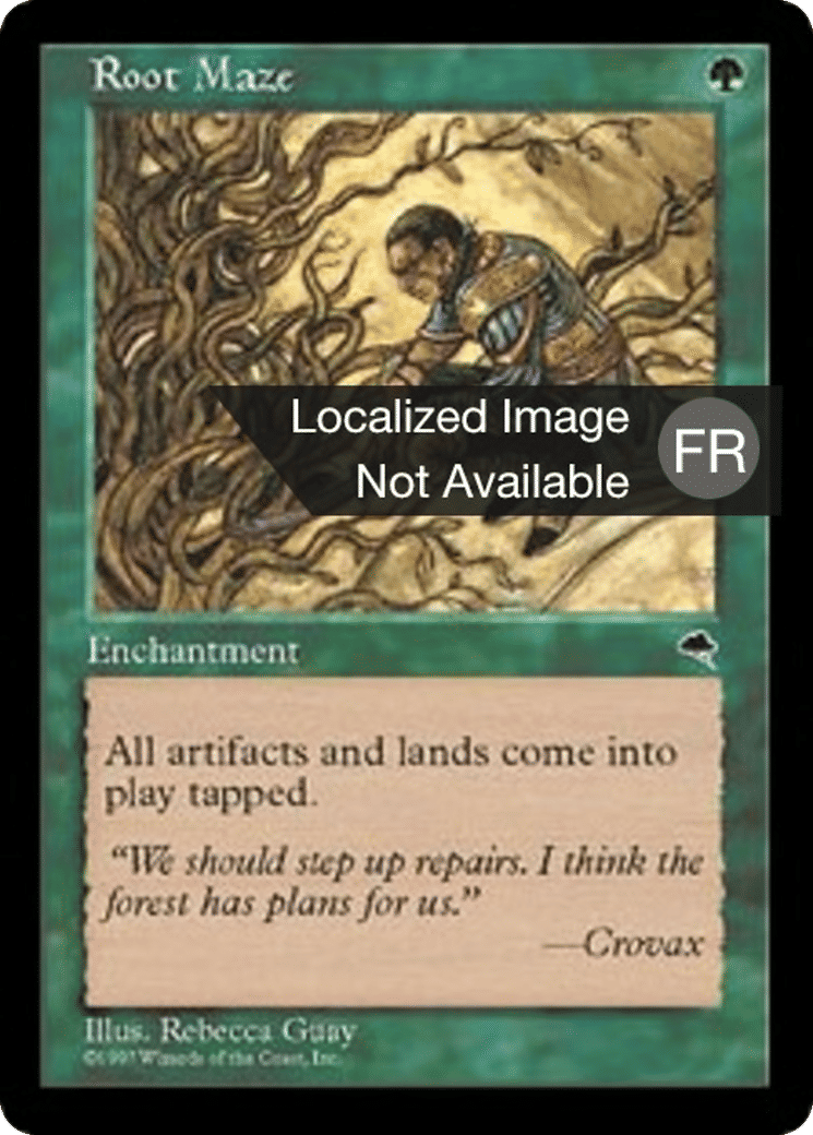 Labyrinthe de racines — Tempest — Magic: The Gathering