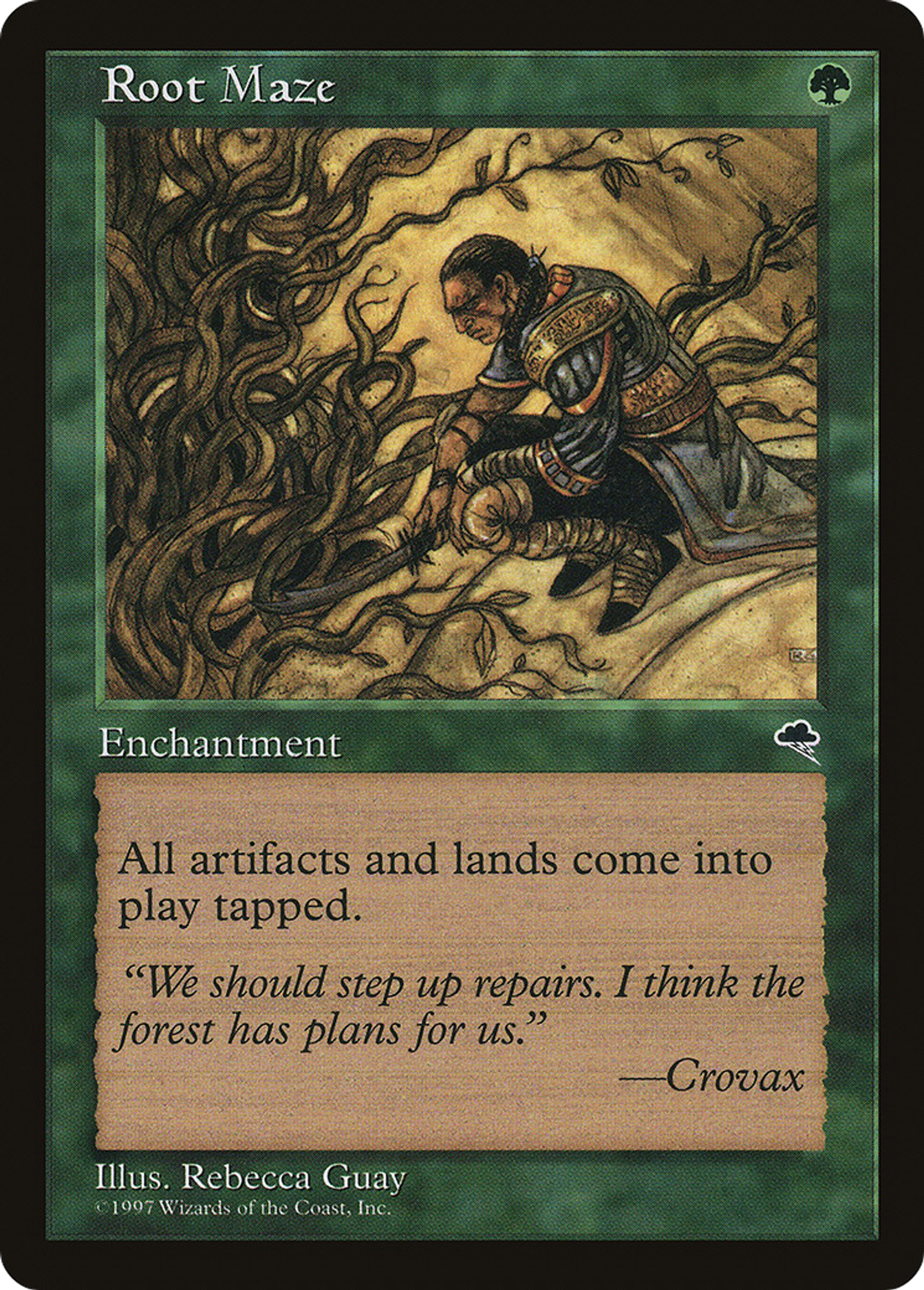 Root Maze — Tempest — Magic: The Gathering