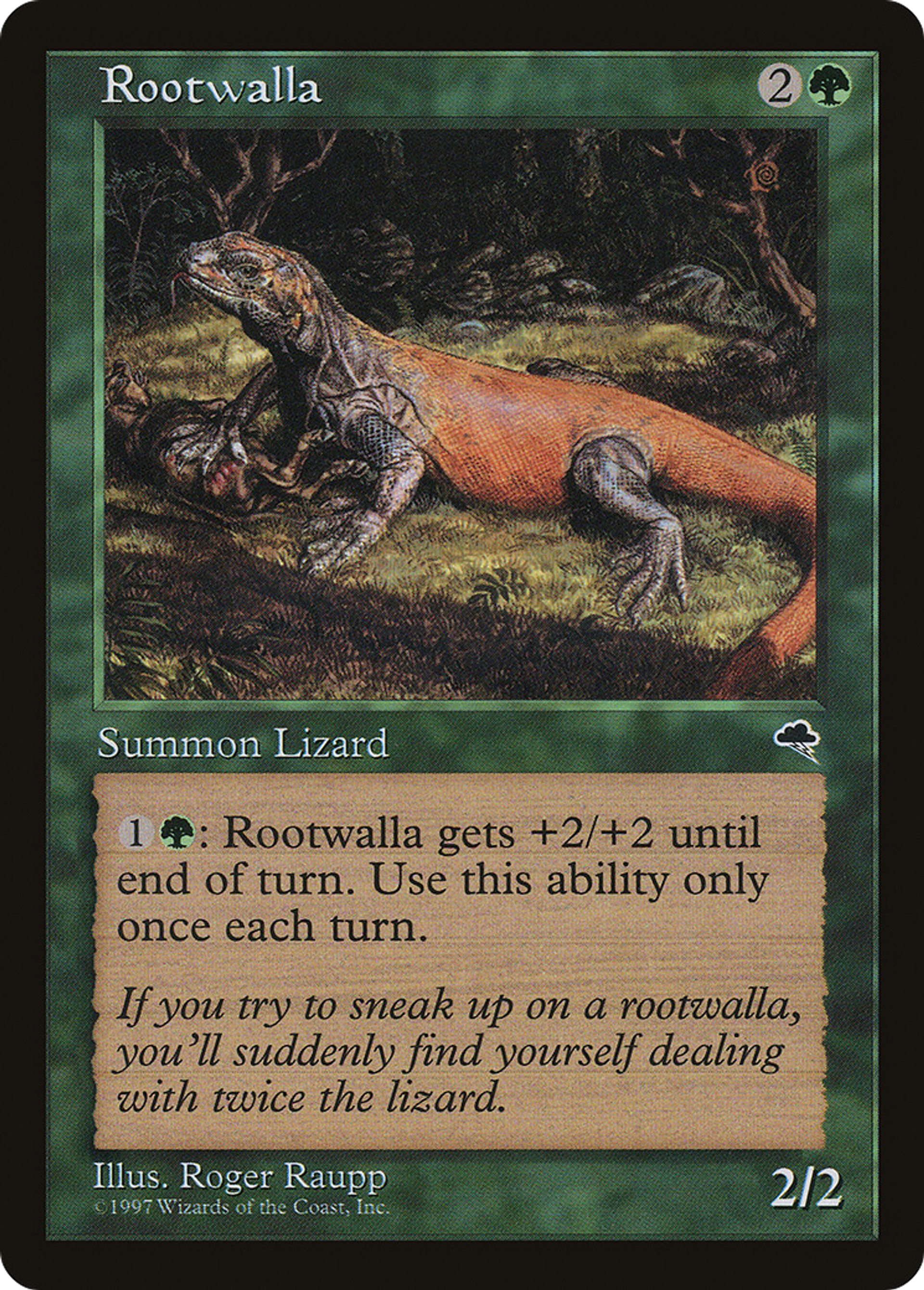 Rootwalla — Tempest — Magic: The Gathering