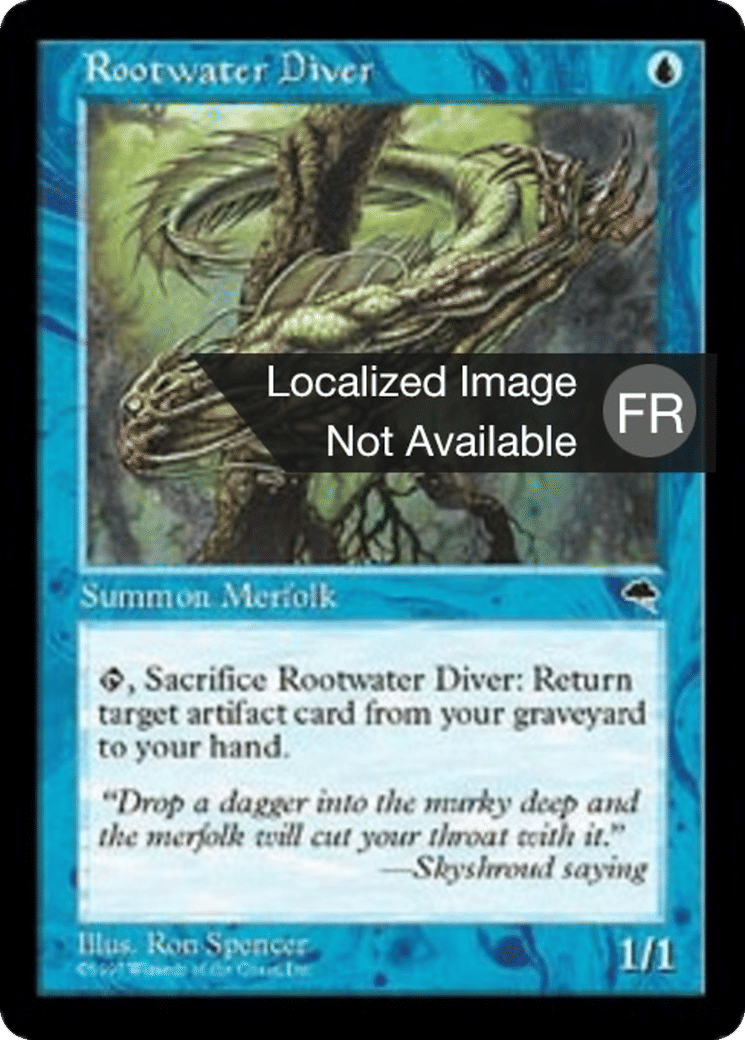 Plongeur de Souchemer — Tempest — Magic: The Gathering