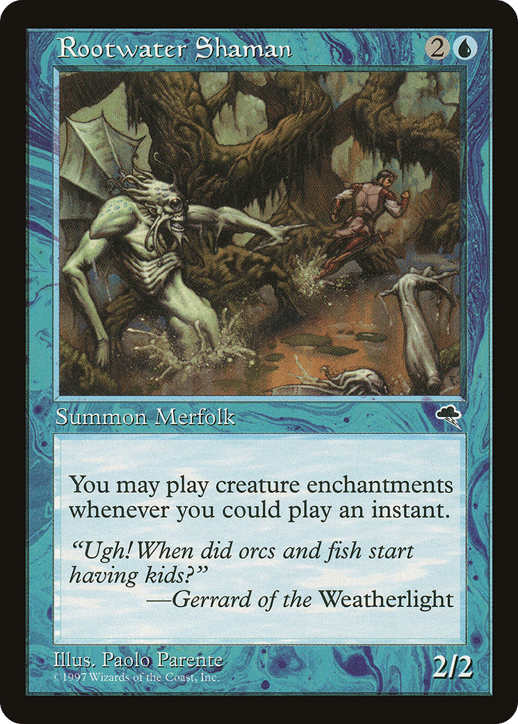 Rootwater Shaman — Tempest — Magic: The Gathering