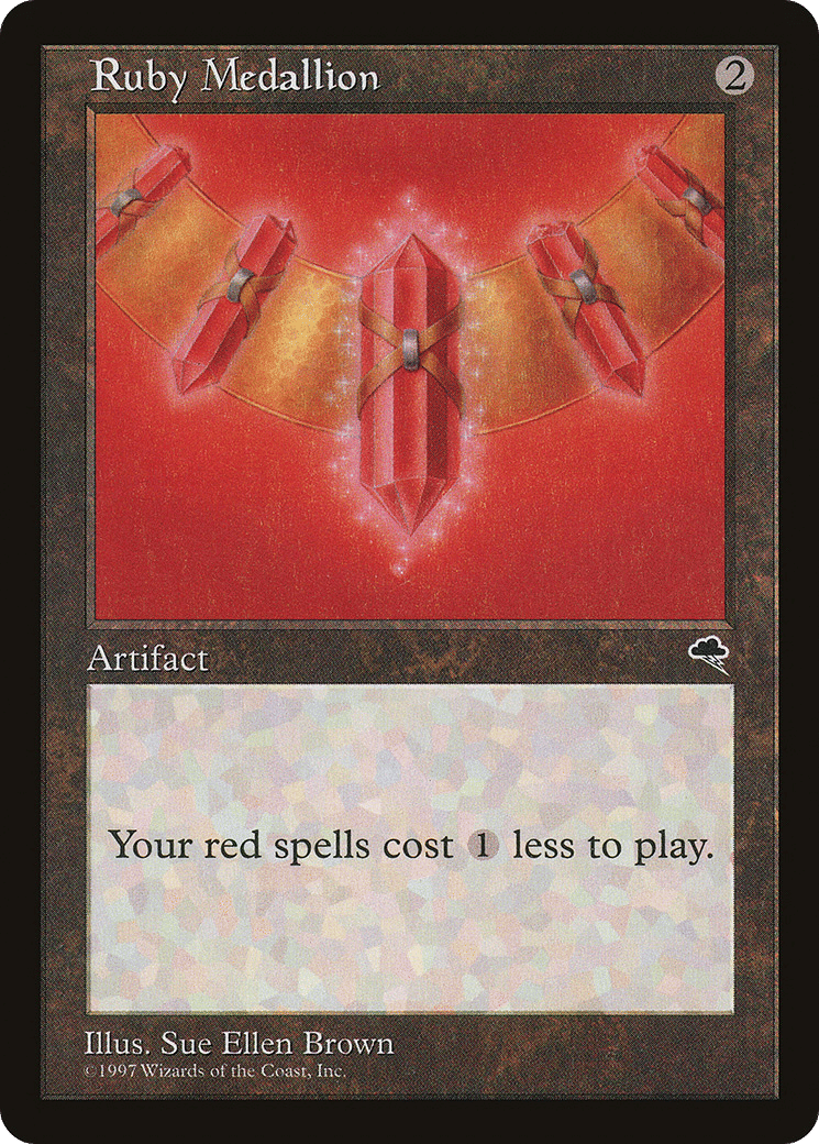 Ruby Medallion — Tempest — Magic: The Gathering
