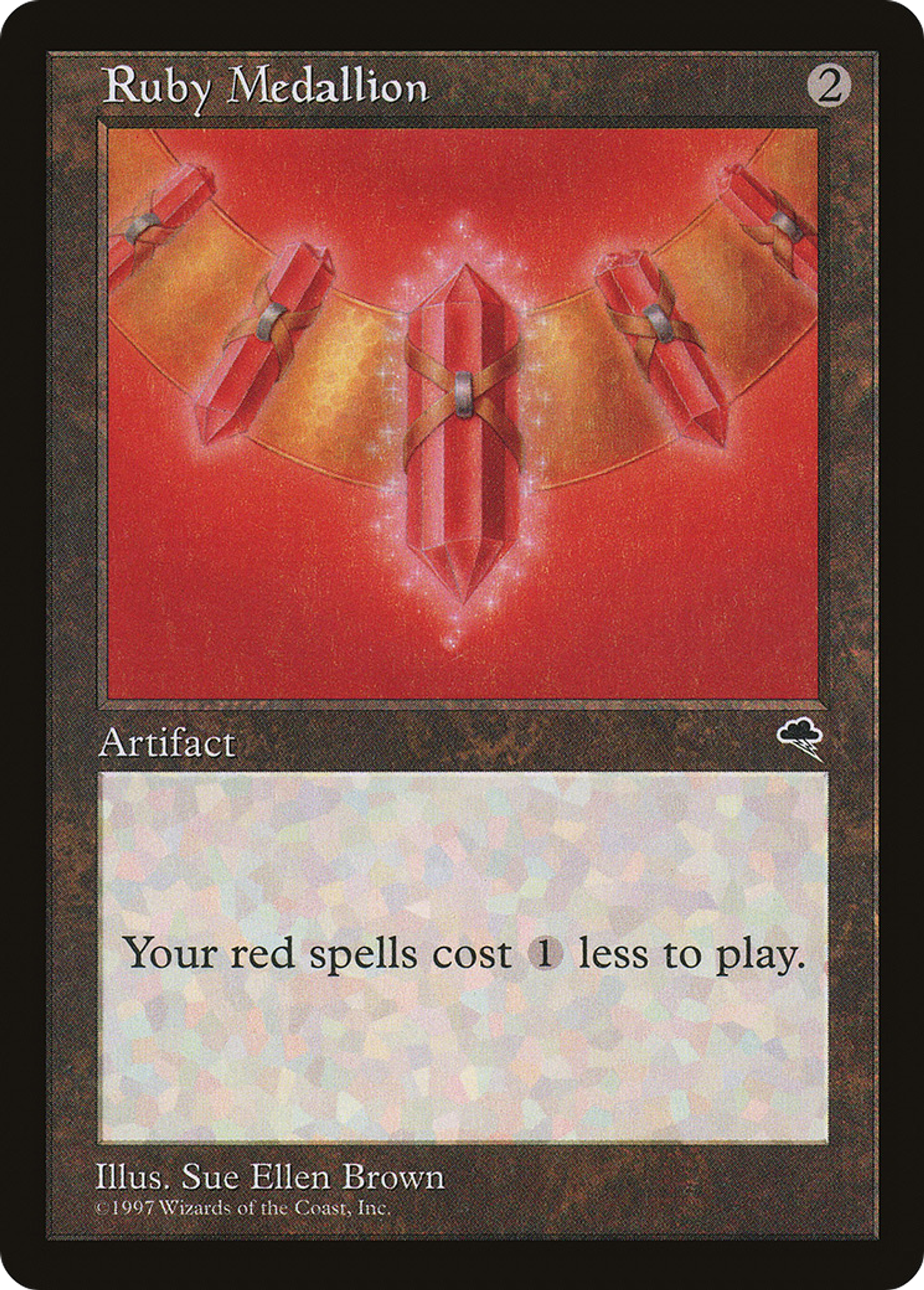 Ruby Medallion — Tempest — Magic: The Gathering