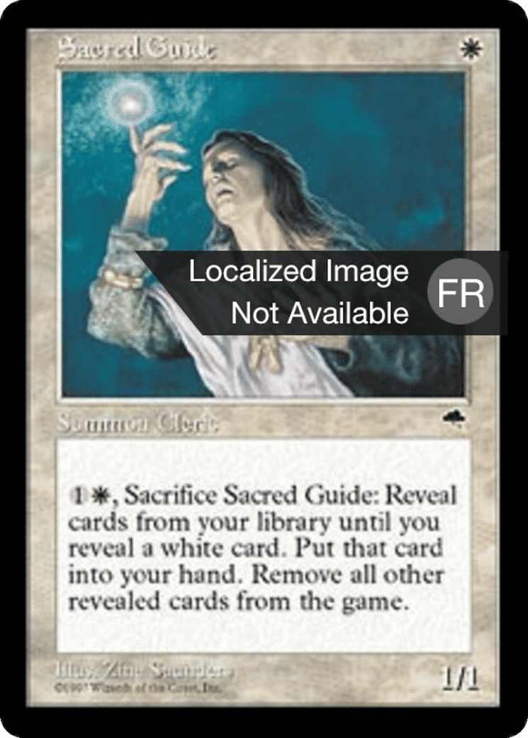 Guide sacré — Tempest — Magic: The Gathering