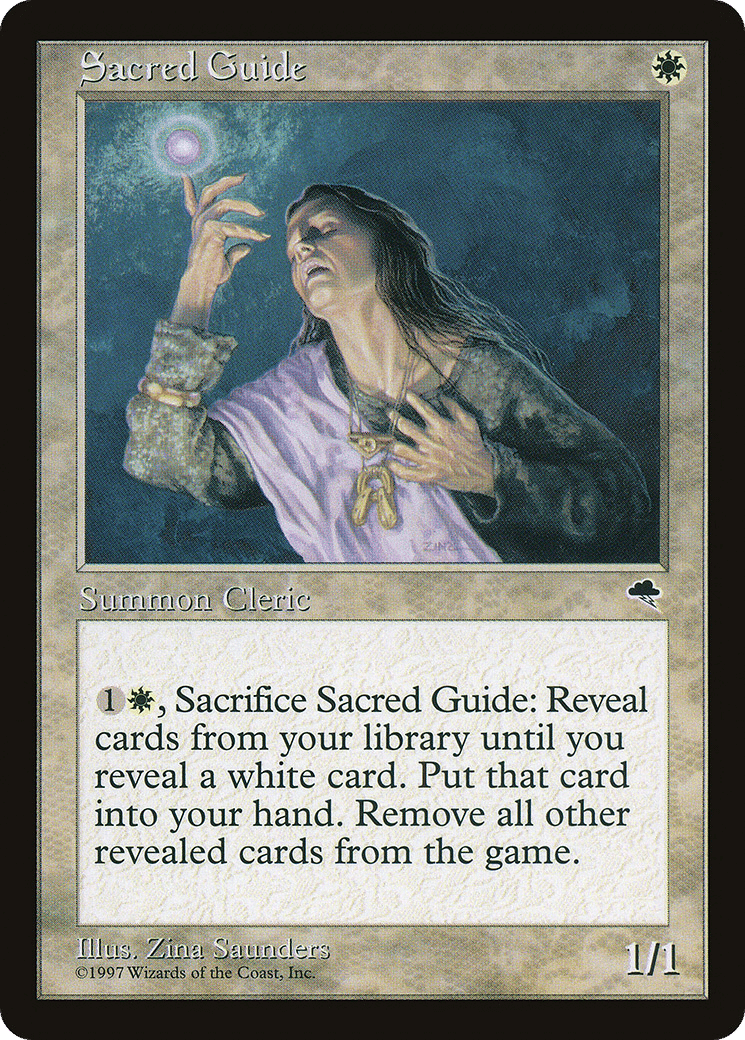 Sacred Guide — Tempest — Magic: The Gathering