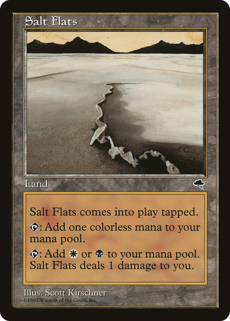 Salt Flats — Tempest — Magic: The Gathering