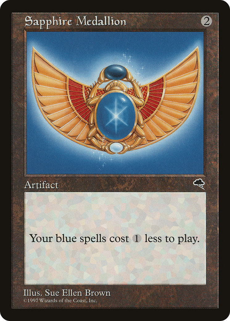 Sapphire Medallion — Tempest — Magic: The Gathering