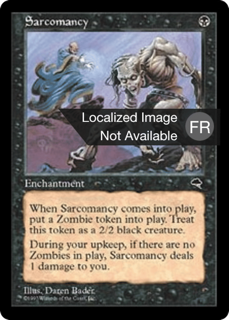 Sarcomancie — Tempest — Magic: The Gathering