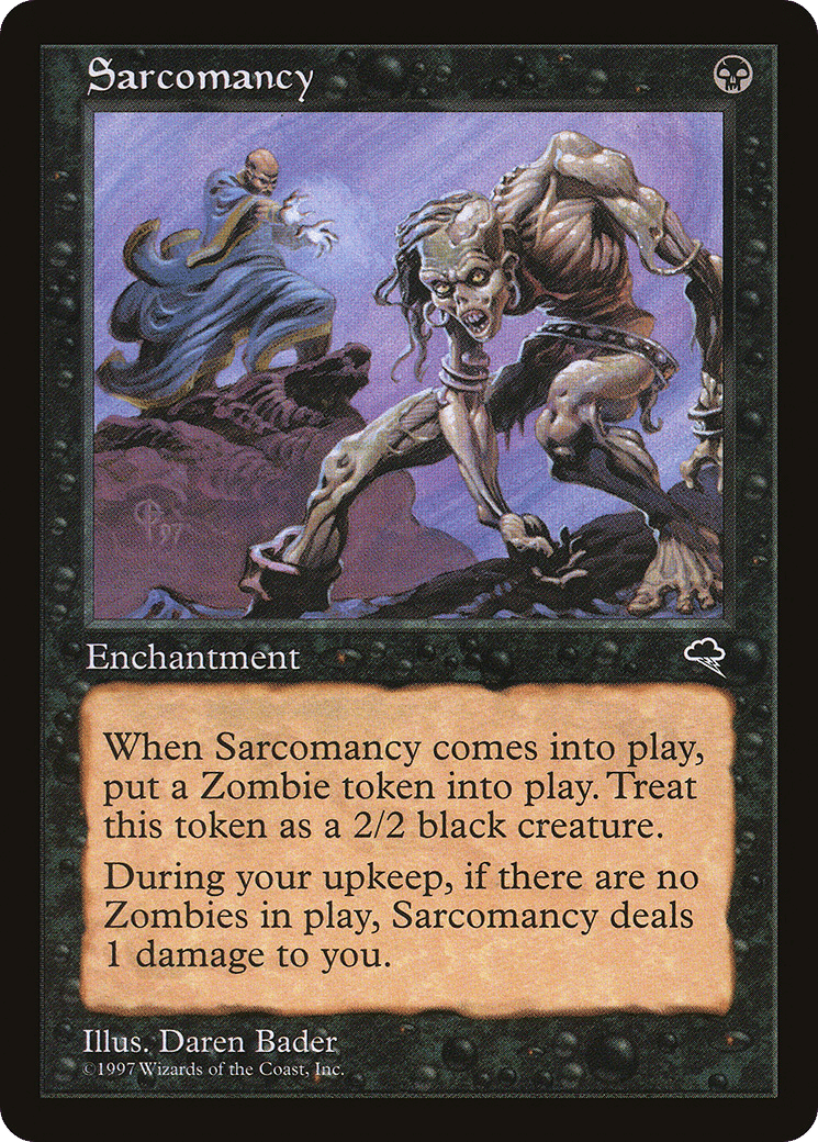 Sarcomancy — Tempest — Magic: The Gathering