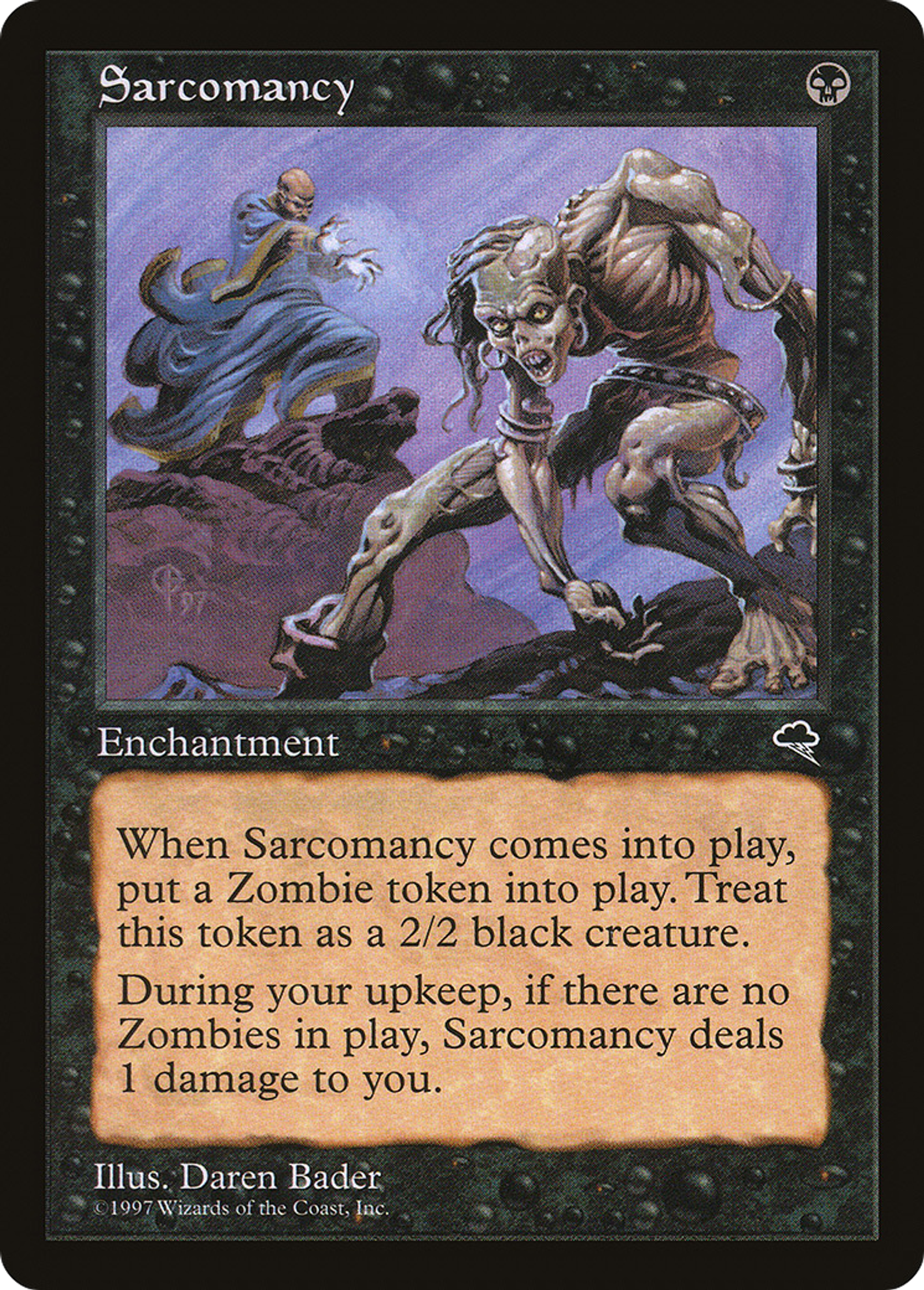 Sarcomancy — Tempest — Magic: The Gathering
