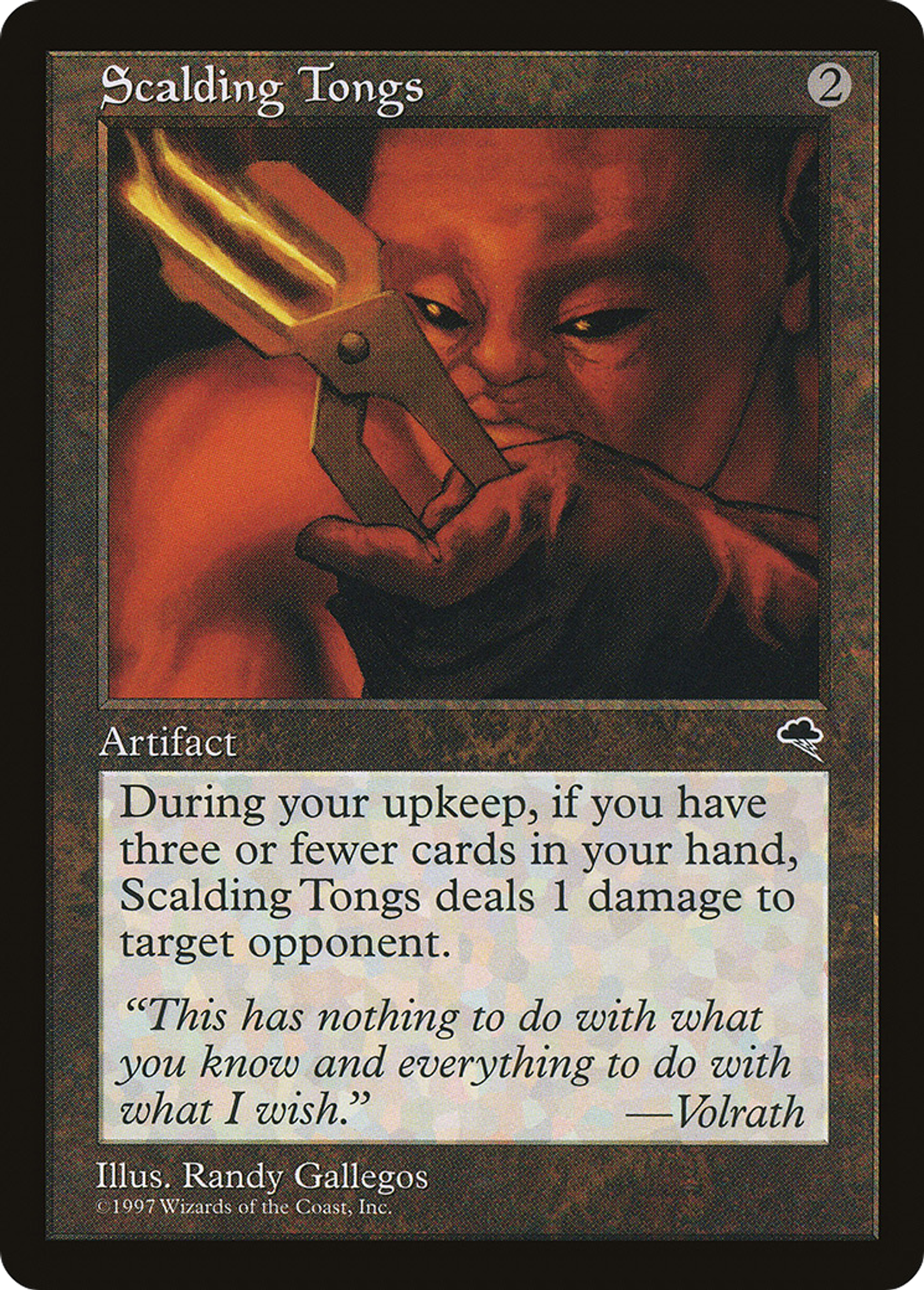 Scalding Tongs — Tempest — Magic: The Gathering
