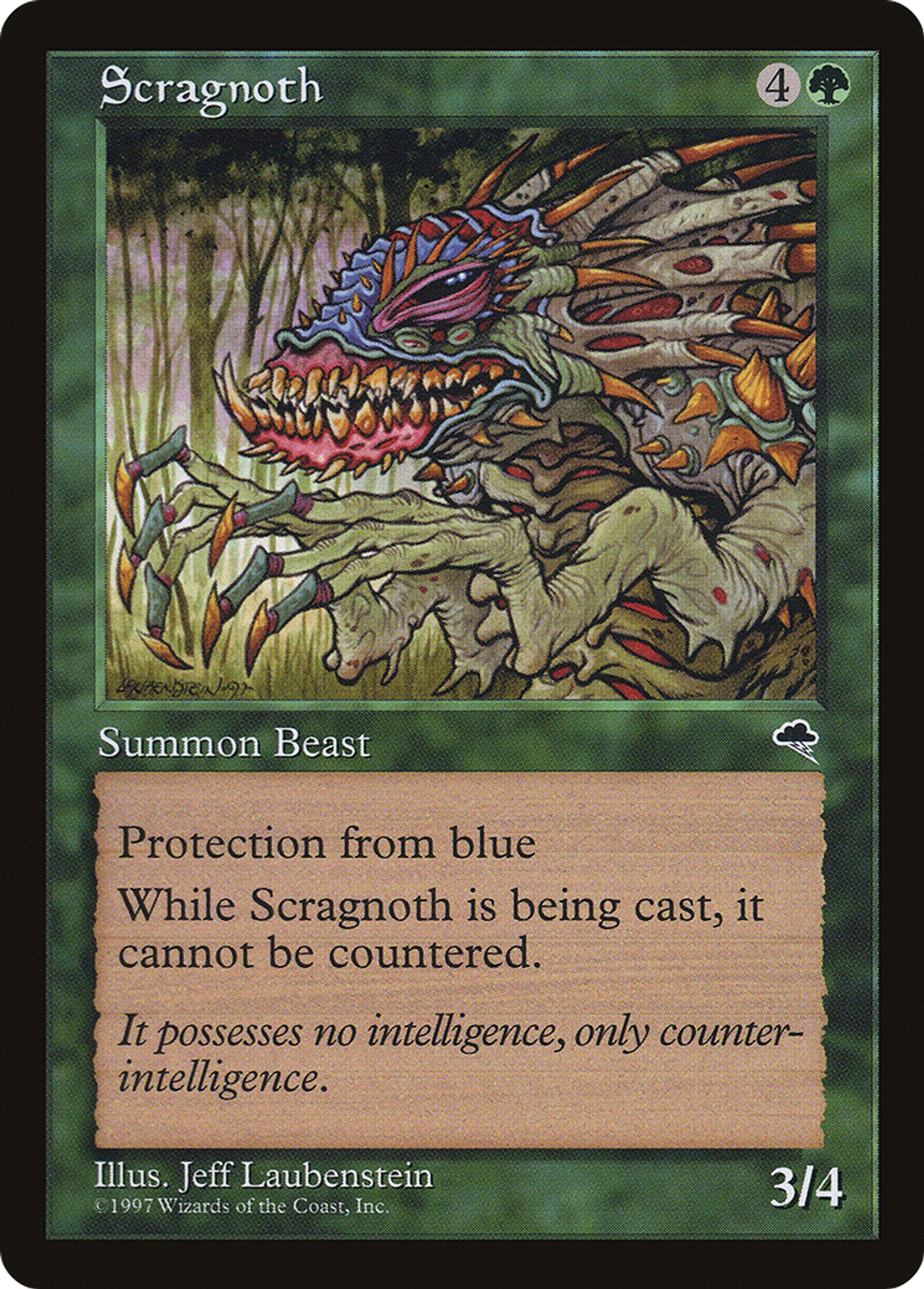 Scragnoth — Tempest — Magic: The Gathering