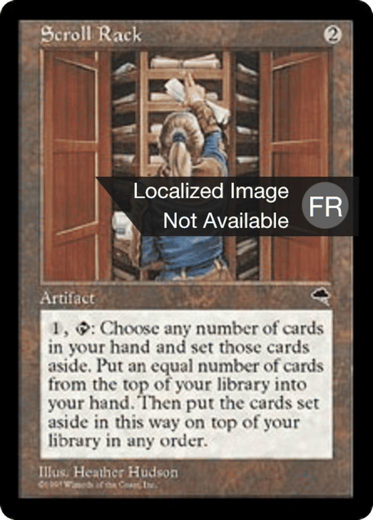 Râtelier à parchemins — Tempest — Magic: The Gathering