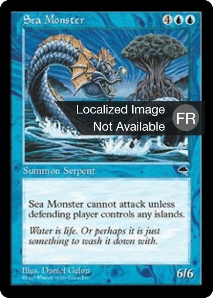 Monstre marin — Tempest — Magic: The Gathering