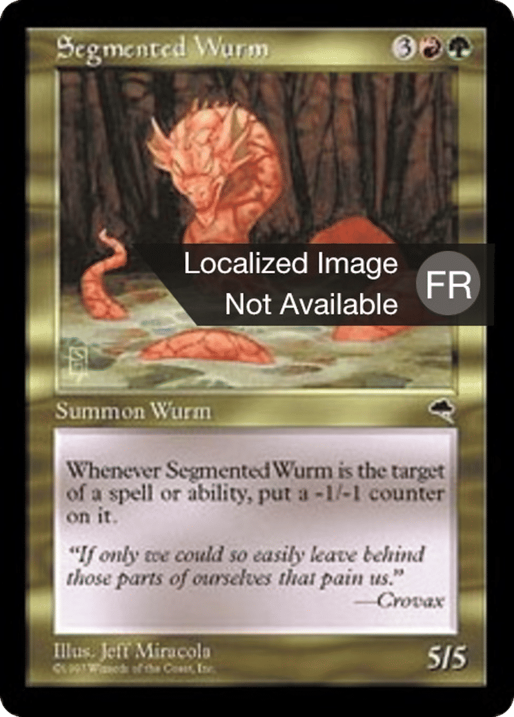 Guivre segmentée — Tempest — Magic: The Gathering
