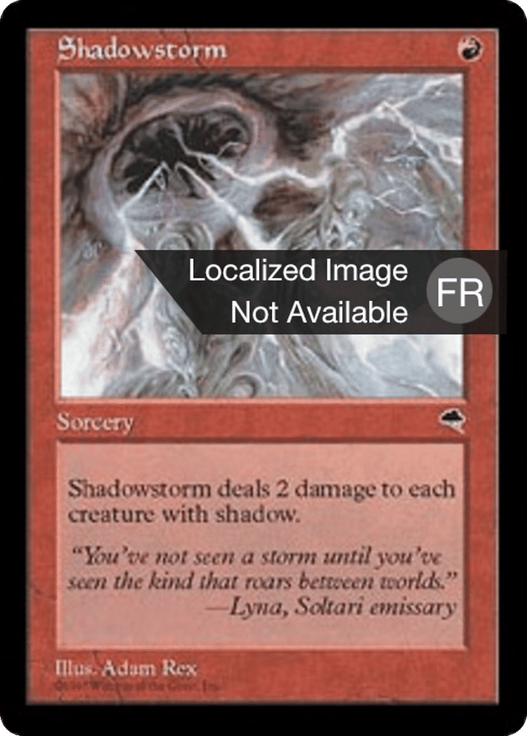 Tempête de distorsion — Tempest — Magic: The Gathering