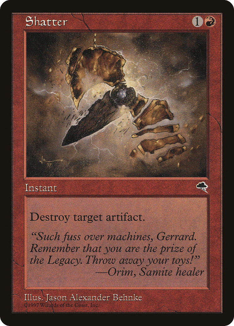 Shatter — Tempest — Magic: The Gathering