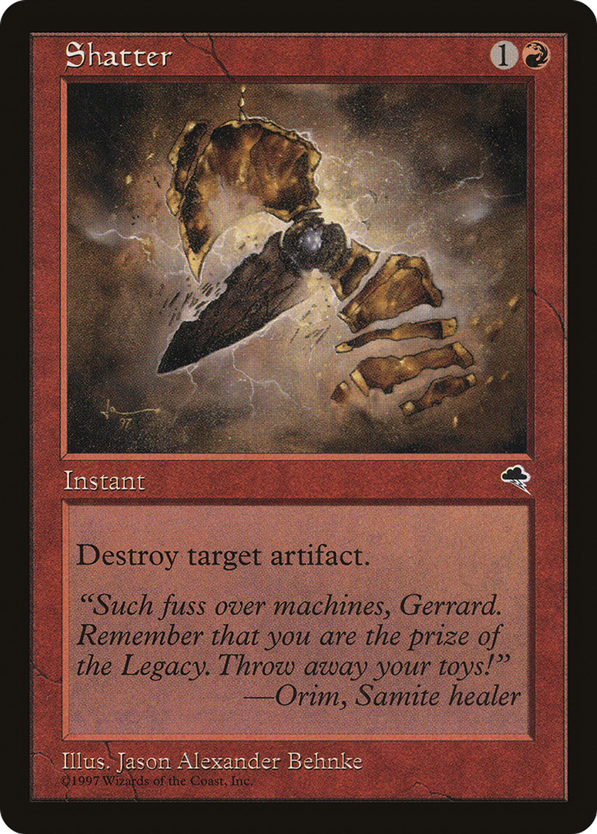 Shatter — Tempest — Magic: The Gathering