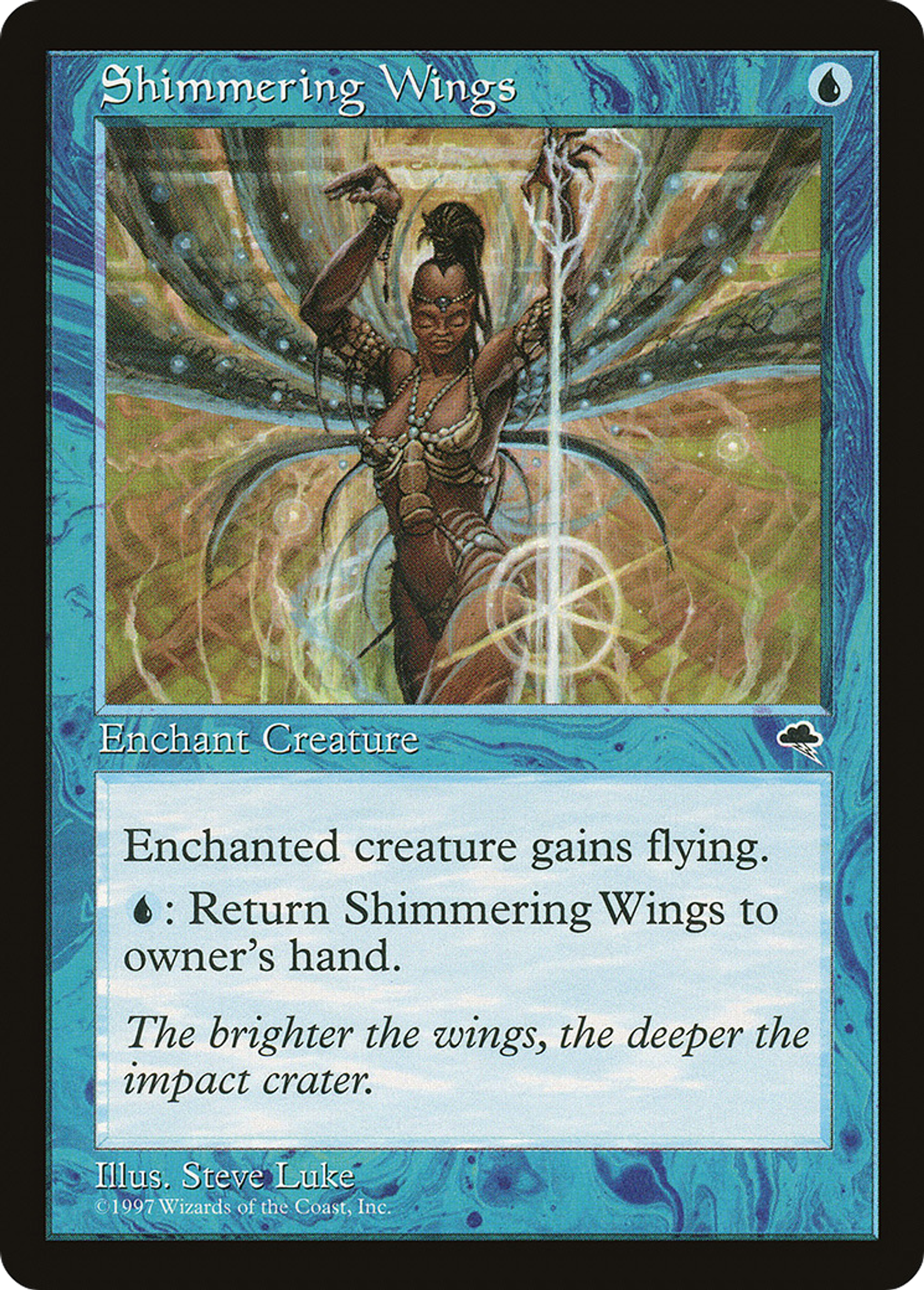 Shimmering Wings — Tempest — Magic: The Gathering