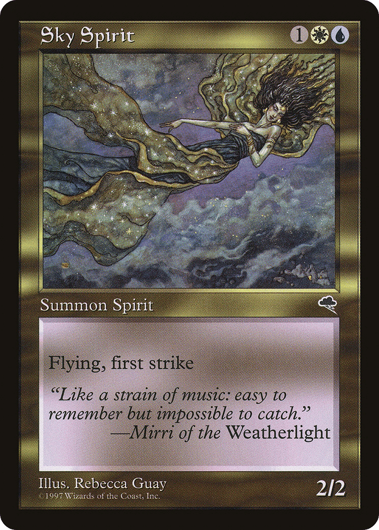 Sky Spirit — Tempest — Magic: The Gathering