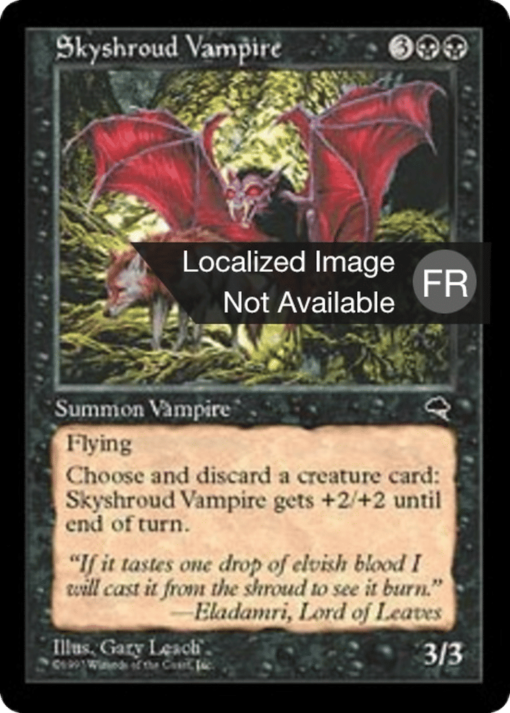 Vampire de Linciel — Tempest — Magic: The Gathering