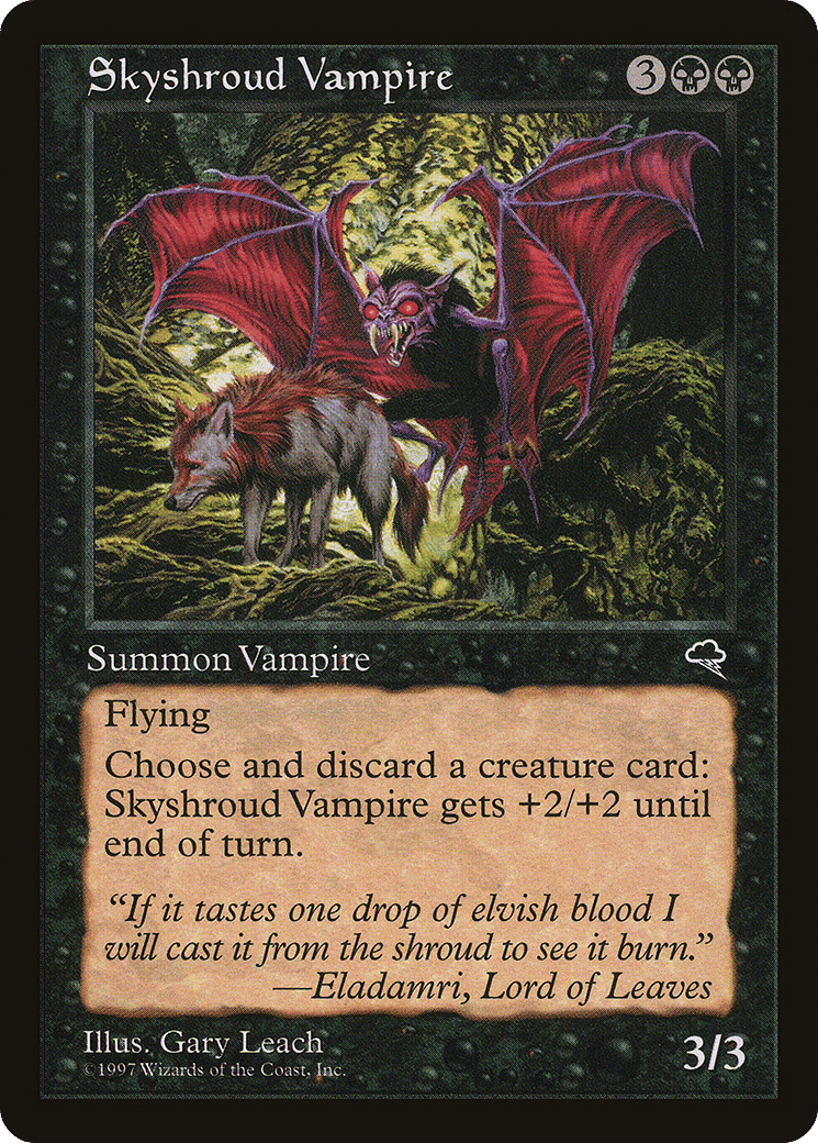 Skyshroud Vampire — Tempest — Magic: The Gathering
