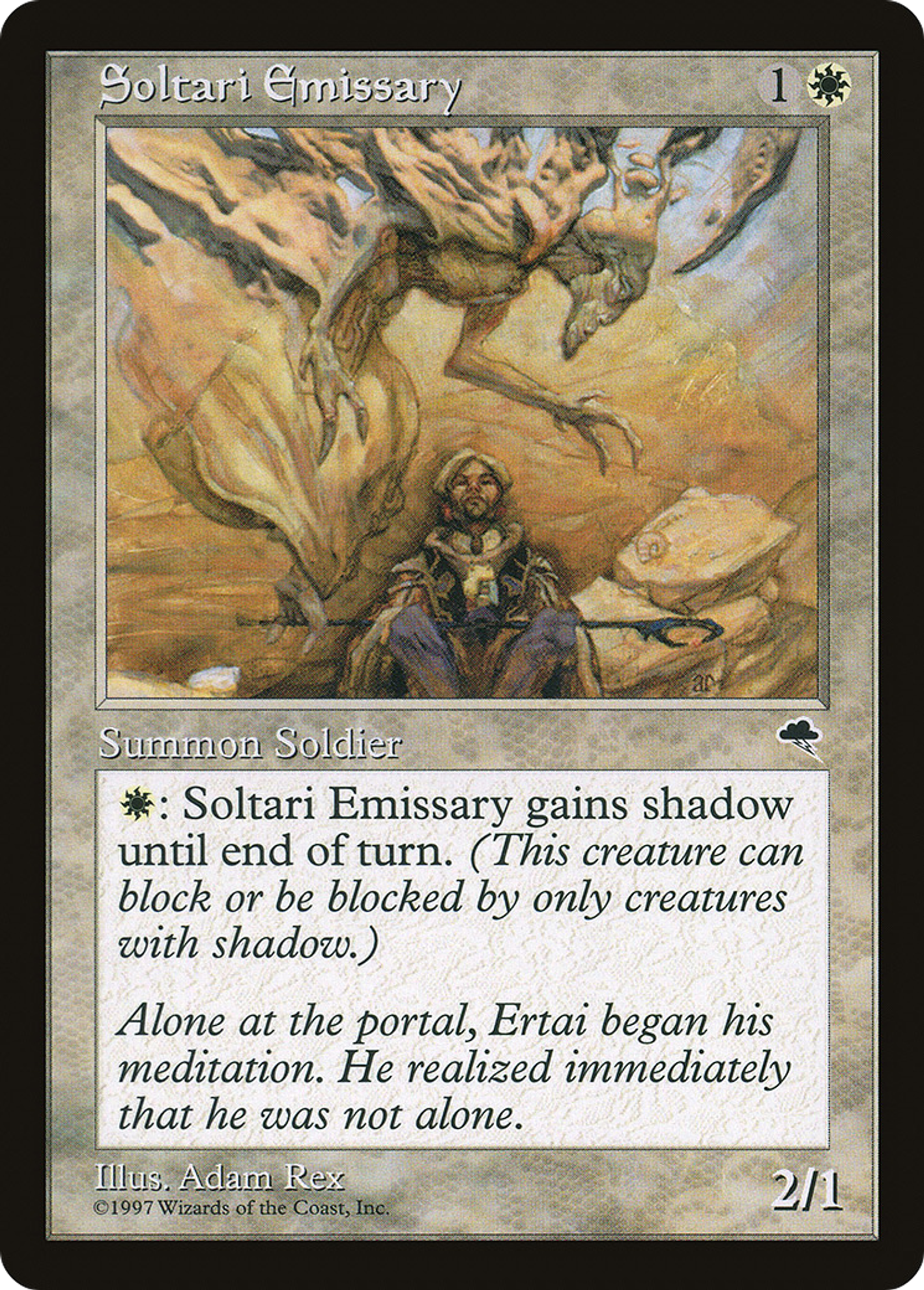 Soltari Emissary — Tempest — Magic: The Gathering