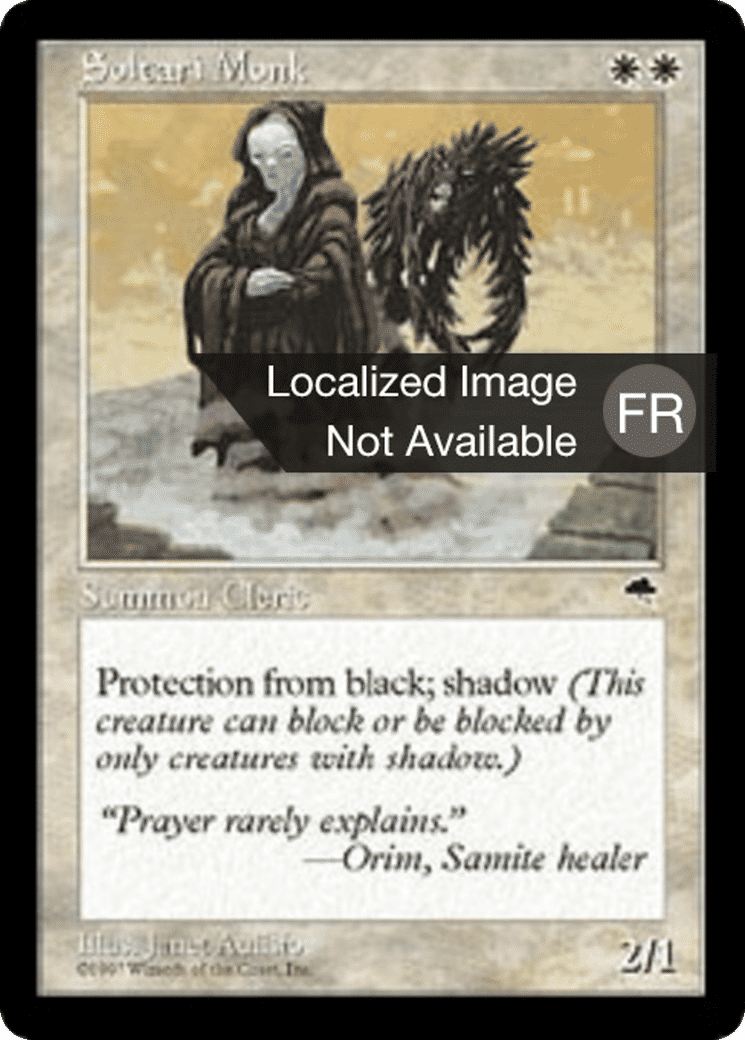 Moine soltari — Tempest — Magic: The Gathering