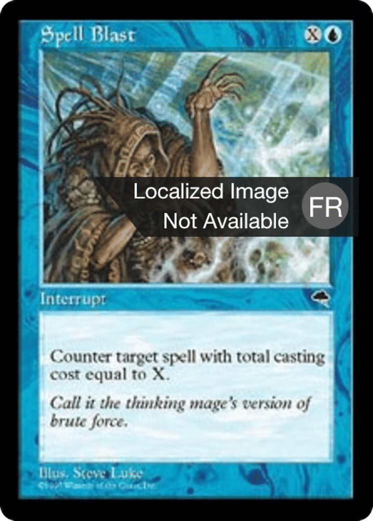 Salve d'antimagie — Tempest — Magic: The Gathering