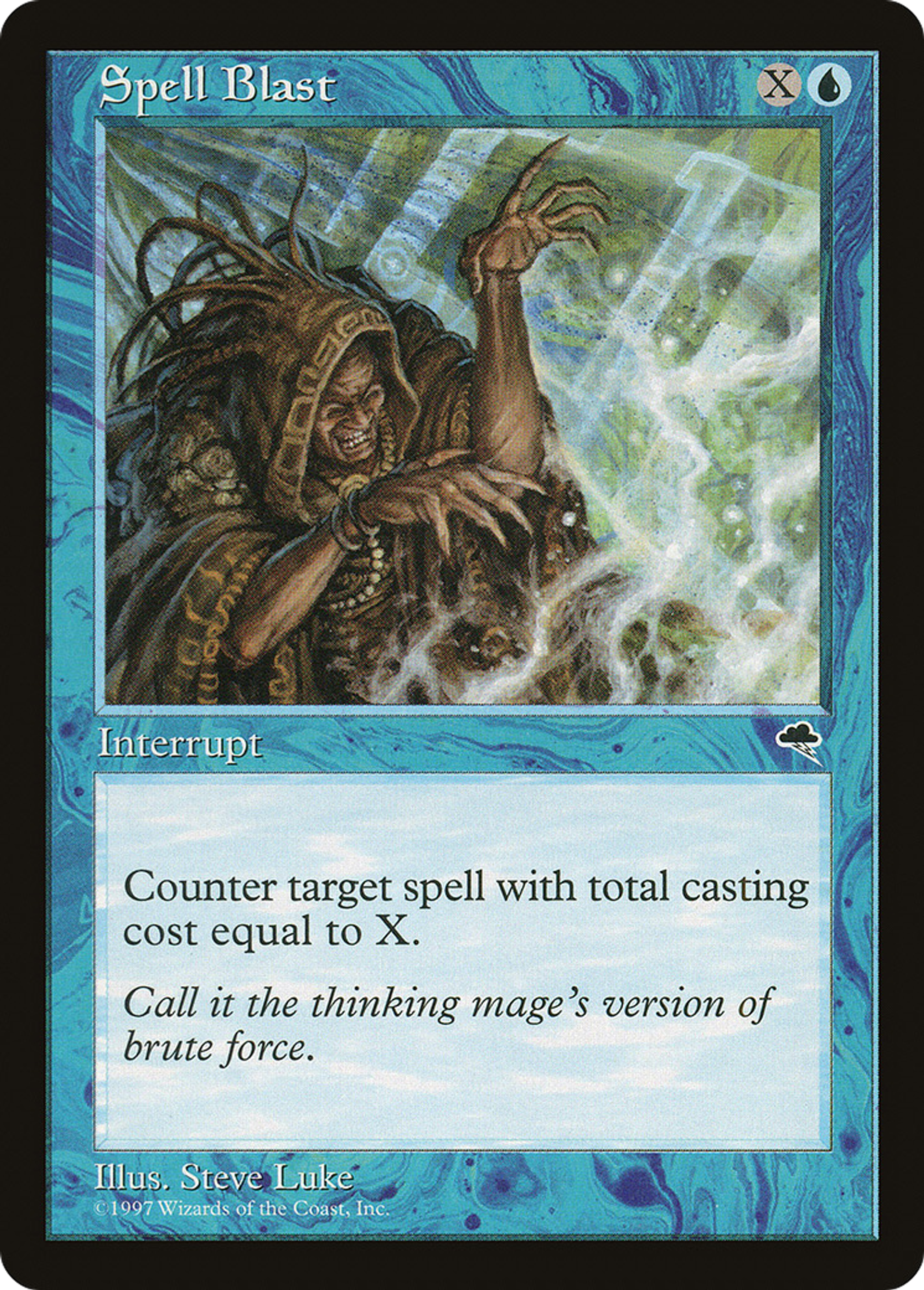 Spell Blast — Tempest — Magic: The Gathering