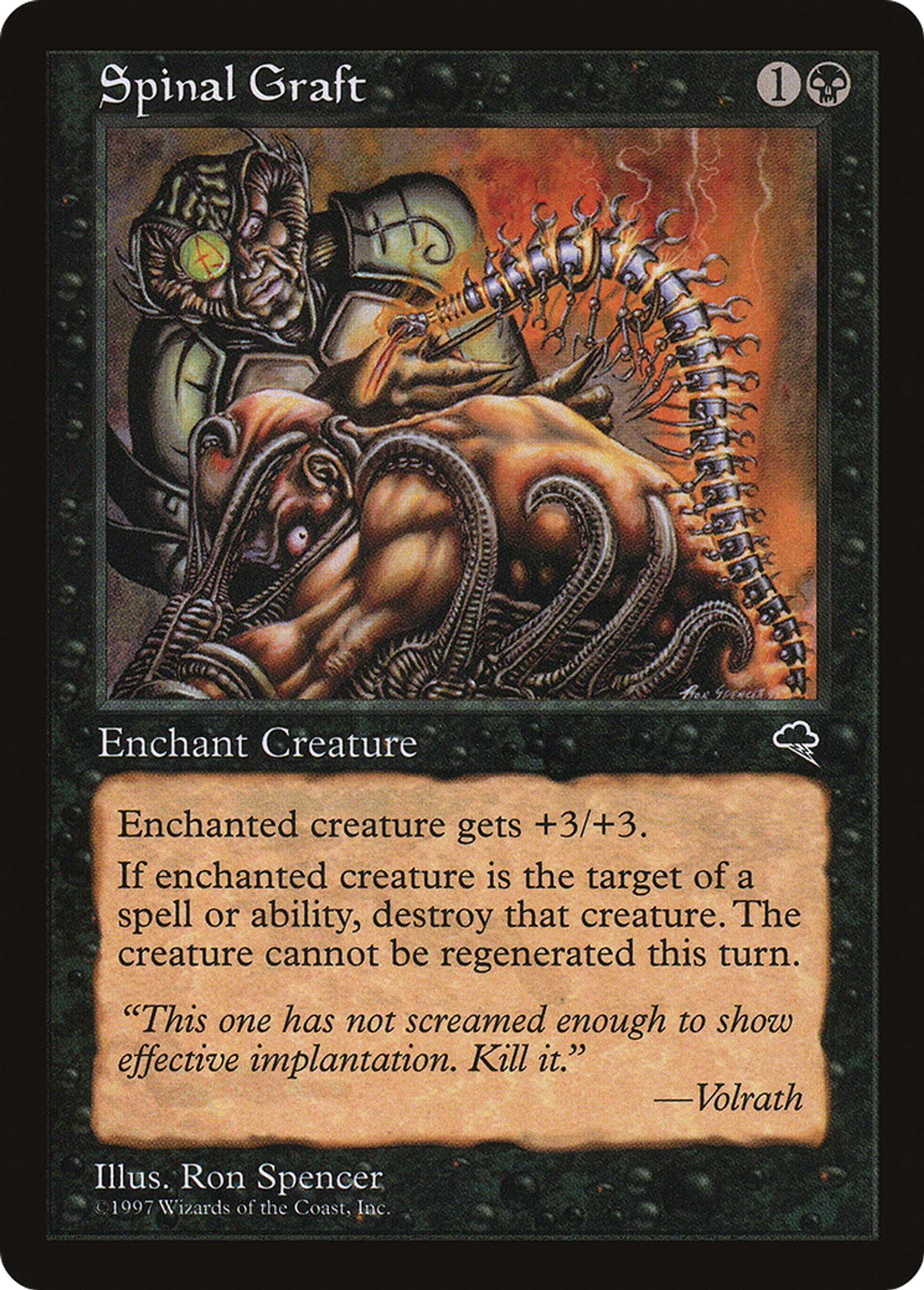 Spinal Graft — Tempest — Magic: The Gathering