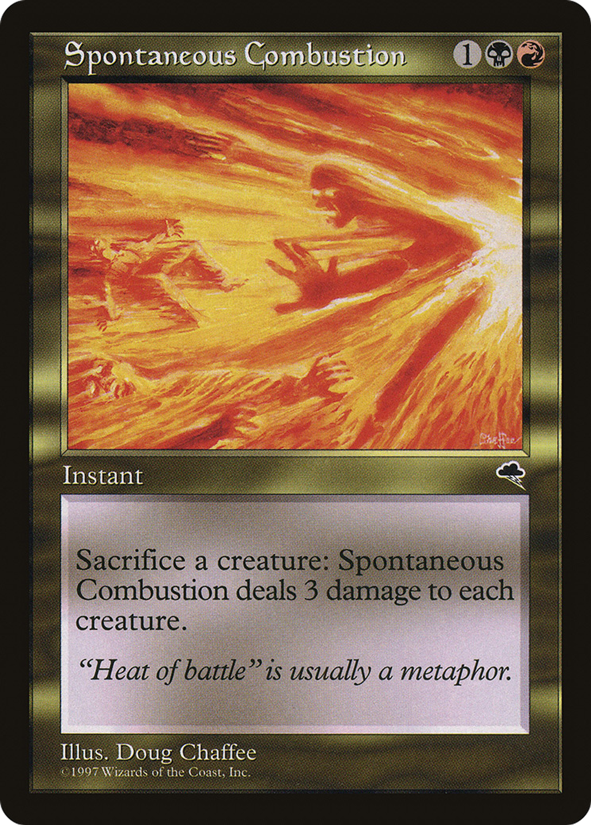 Spontaneous Combustion — Tempest — Magic: The Gathering