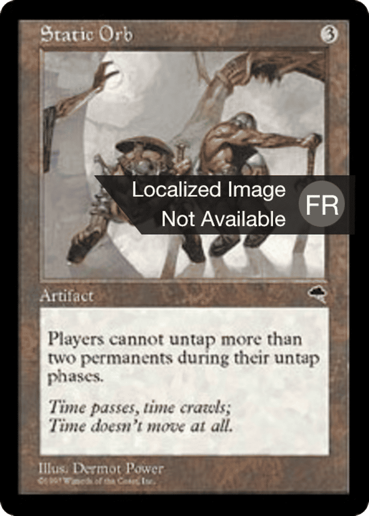 Orbe statique — Tempest — Magic: The Gathering
