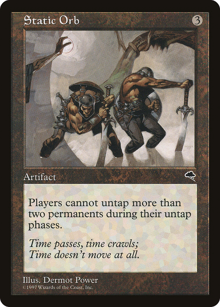 Static Orb — Tempest — Magic: The Gathering