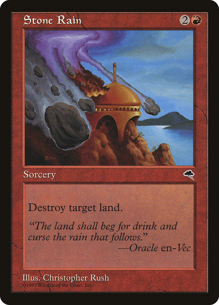 Stone Rain — Tempest — Magic: The Gathering