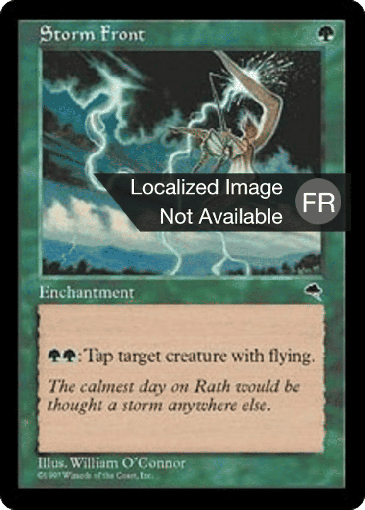 Front de l'orage — Tempest — Magic: The Gathering